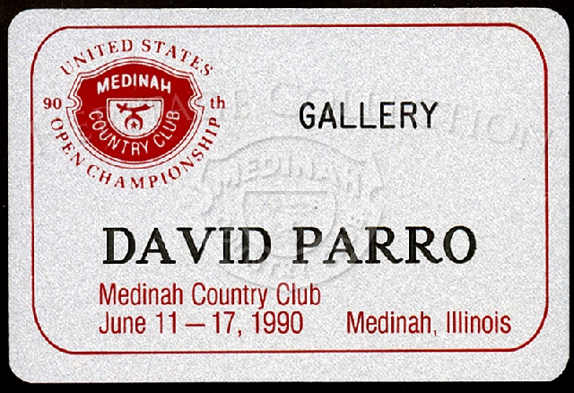 A 2x3-inch Gallery pass was issued to David Parro.