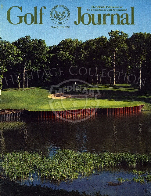 90th U.S. Open. Golf Journal magazine-May/June 1990.