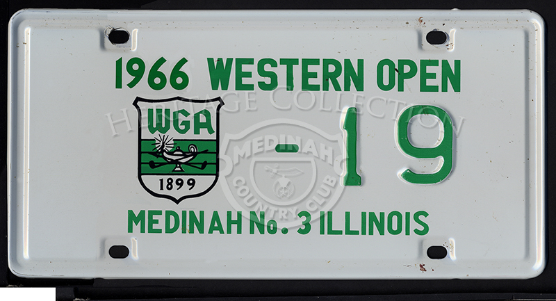 WGA License Plate