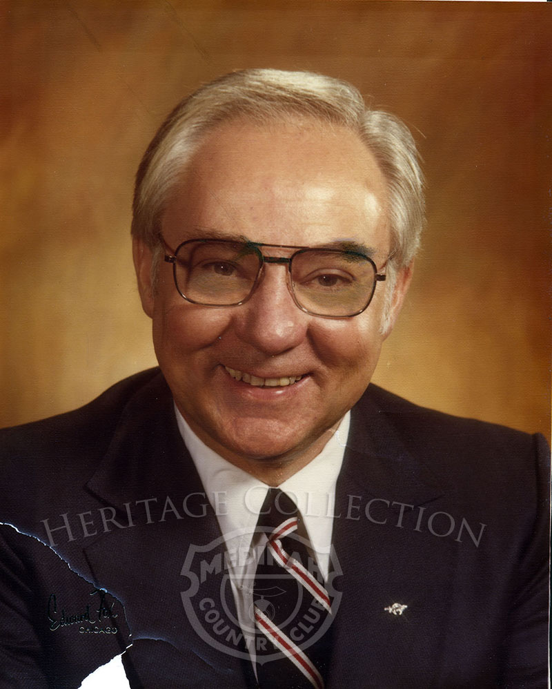 Fred B. Allen. President 1980-81. Color