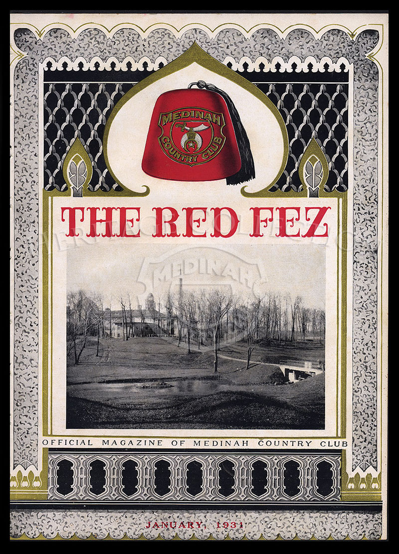 The Red Fez, Volume 7 No.1, January 1931. 