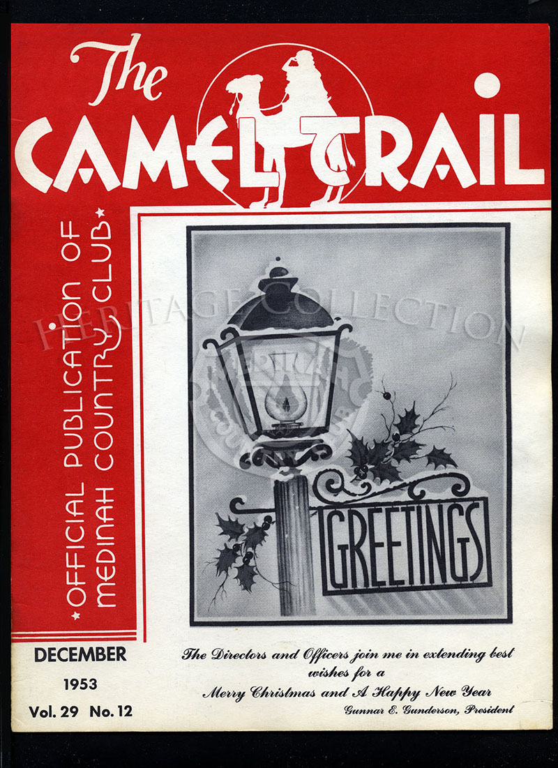 The Camel Trail, Volume 29 No.12, December 1953.