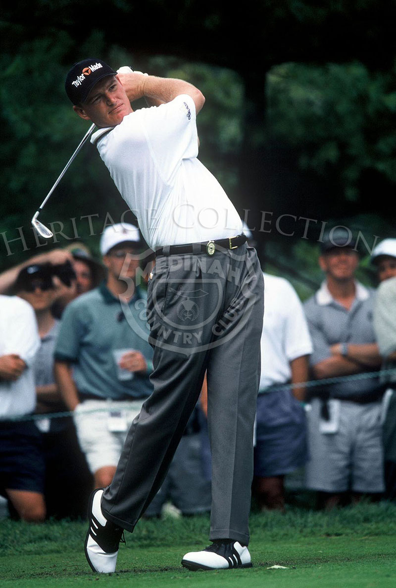 South African professional golfer Ernie Els, nicknamed 