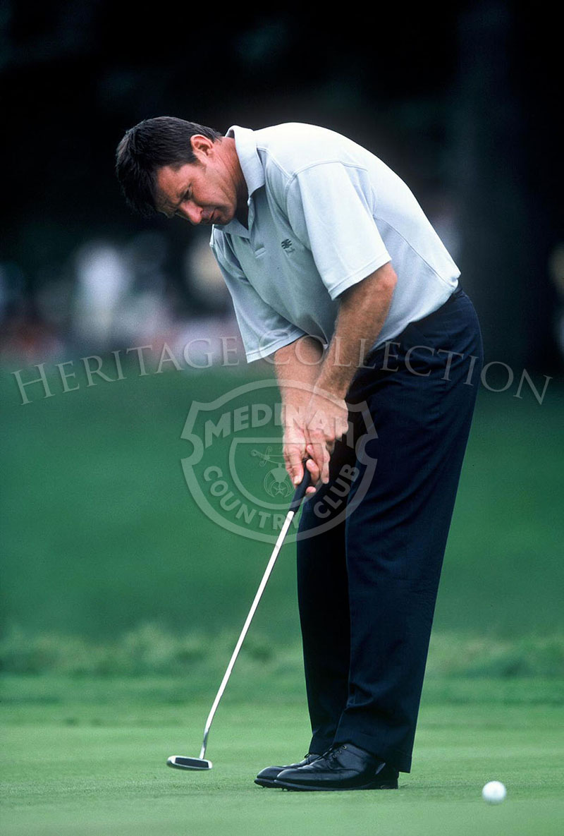 As one of the most successful Ryder Cup players, English professional golfer Nick Faldo did not fare well at the 81st PGA championship. He finished with a 292, which gave him a tie with seven other players for 41st-place.
