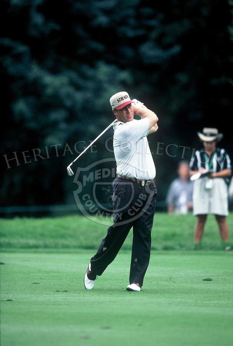 After four rounds of golf at the 81st PGA championship, Hal Sutton finished with a 289, which tied him 26th-place with four other golfers.