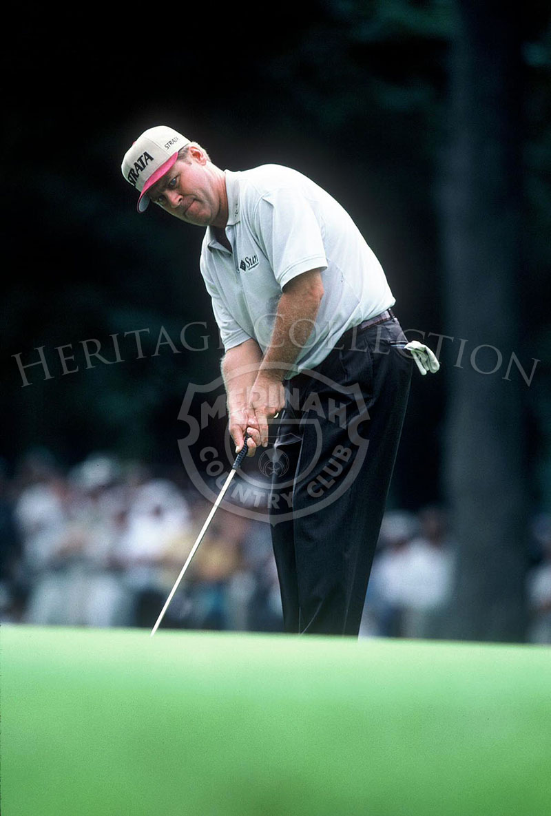 Hal Sutton shot a 289 for 26th-place at the 81st PGA championship. This tied him with Jean Van de Velde, Fred Couples, Carlos Franco and Jerry Kelly.